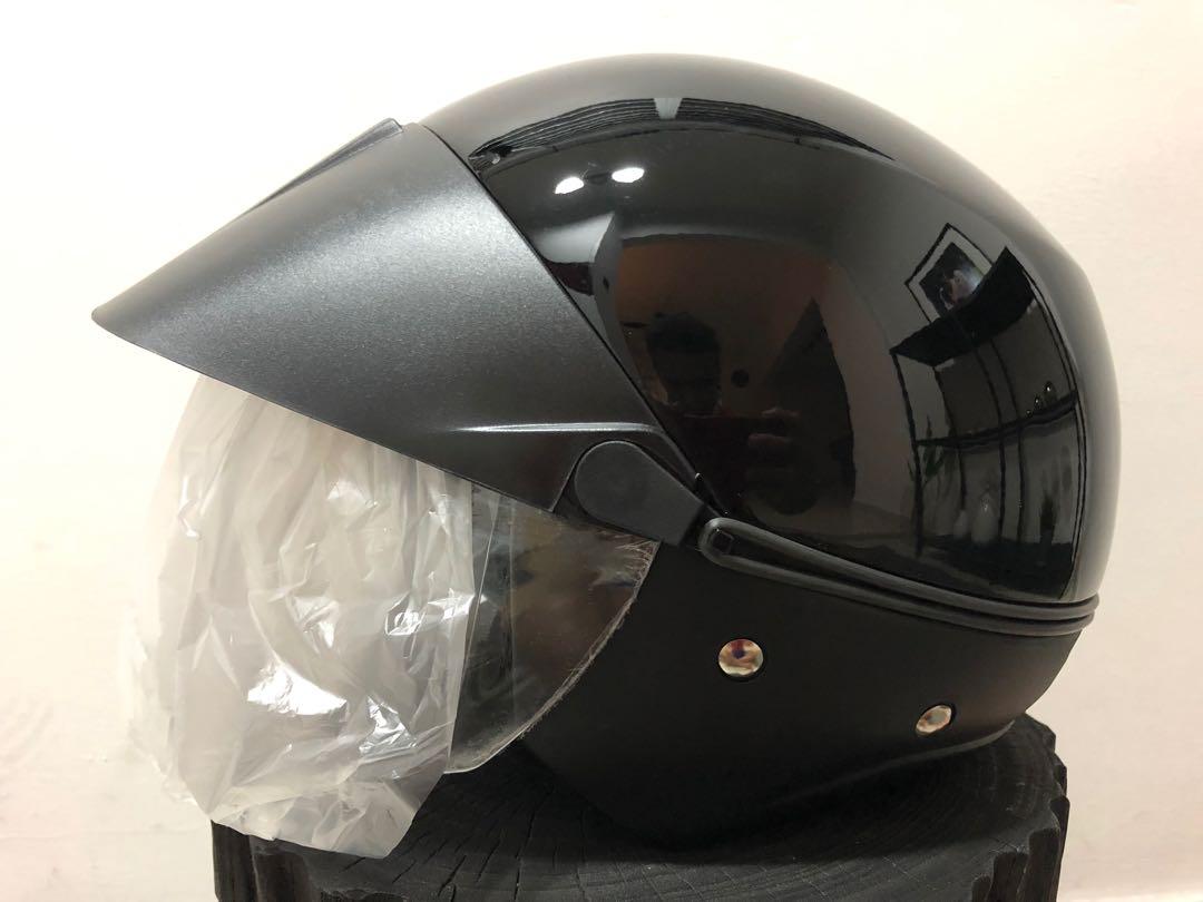 Kiss Racing Helmet Black - XL size, Motorcycles, Motorcycle Apparel on