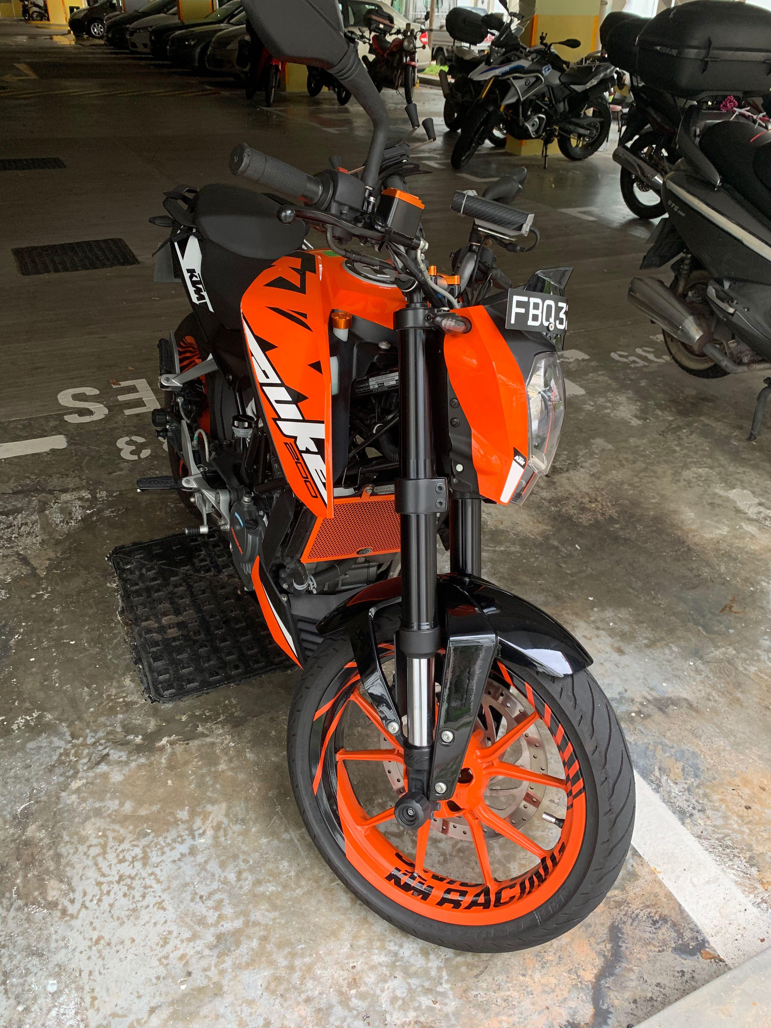 KTM Duke 200 2019  1 chủ đập thùng tới giờ ở TPHCM giá liên hệ MSP 1533310