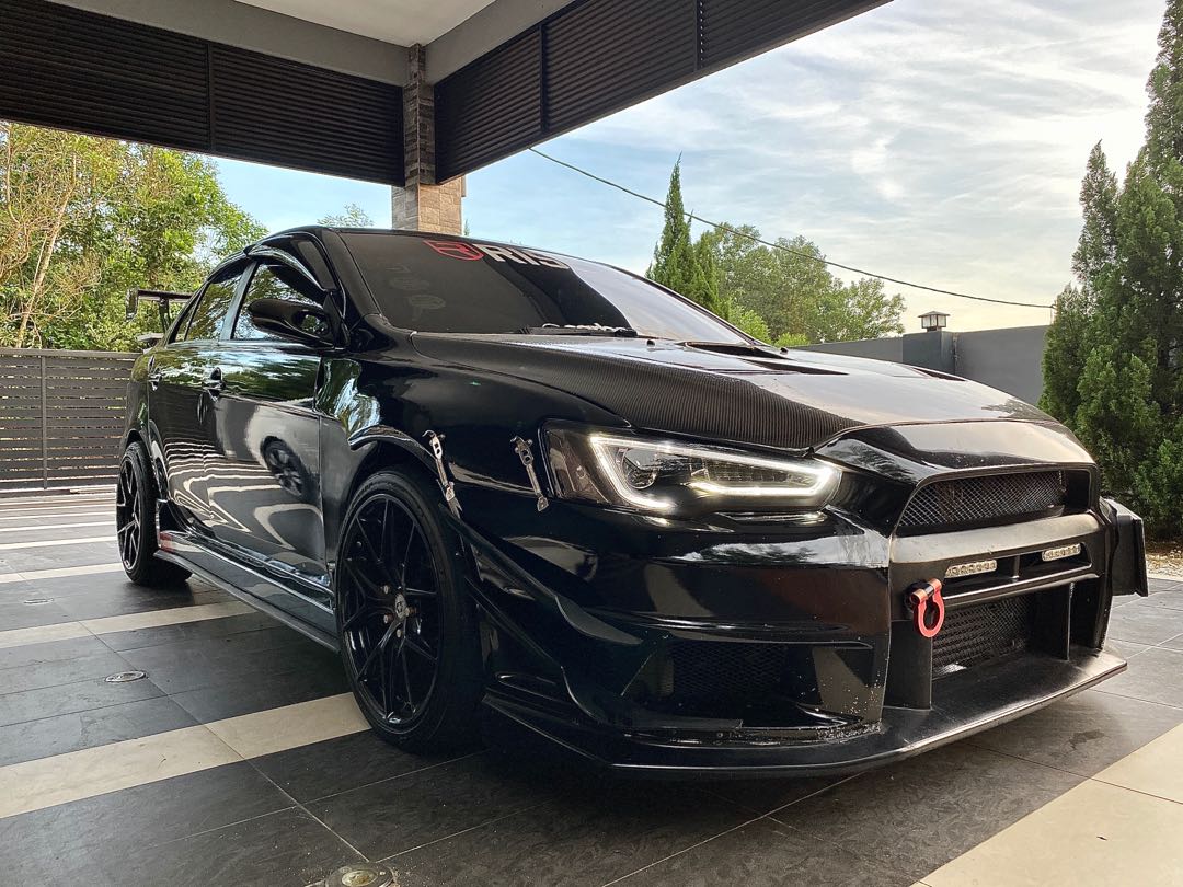 Lancer Gt Facelift Evo X Bodykit Varis Cars Cars For Sale On Carousell