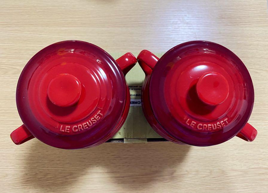 Le Creuset set of soup bowls 湯盅, 傢俬＆家居, 廚具和餐具, 餐具和餐具 Carousell