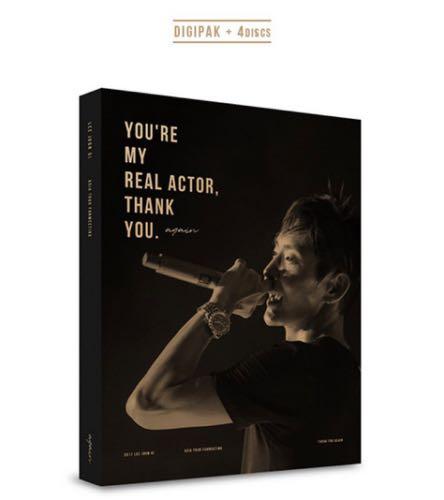 Lee Joon Gi: Thank You Again Fan Meeting Dvd, Hobbies & Toys, Memorabilia &  Collectibles, Fan Merchandise On Carousell