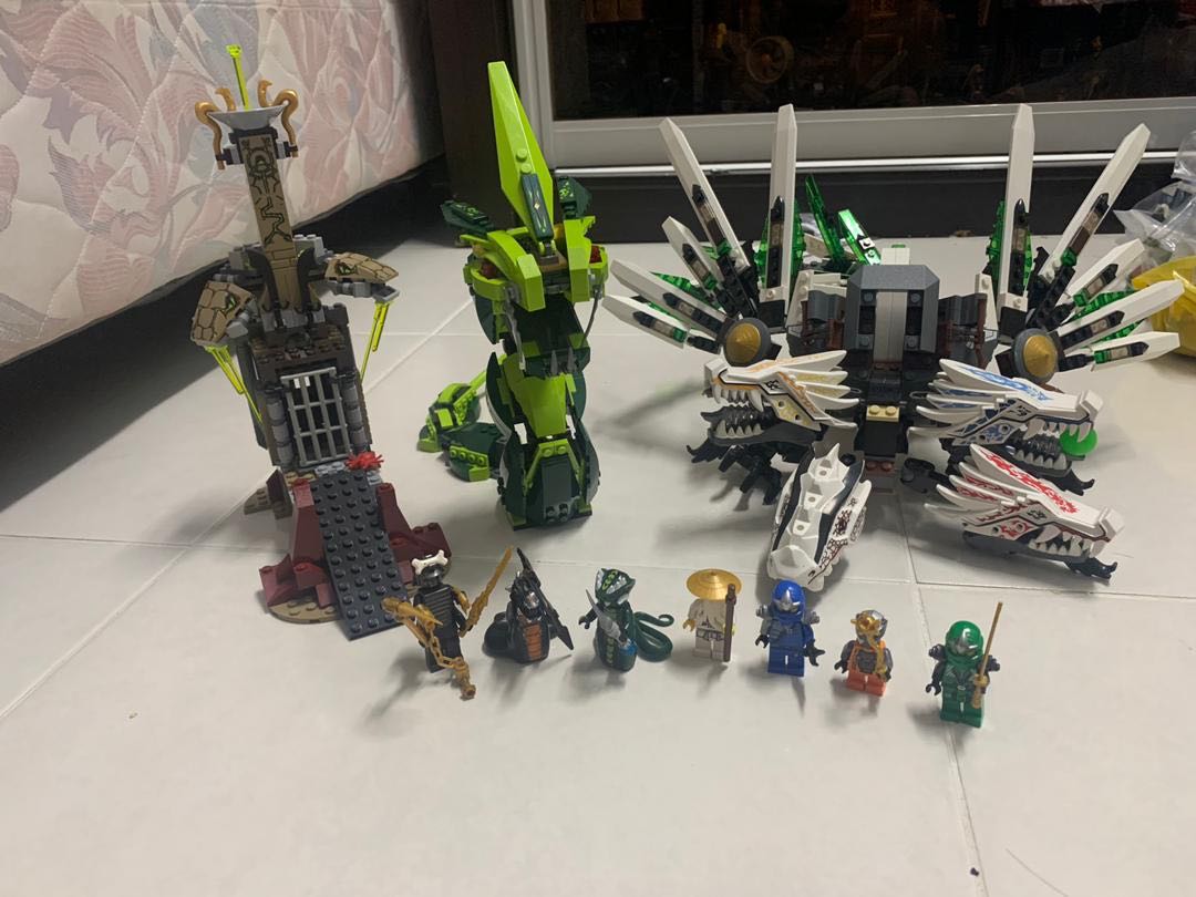 LEGO Ninjago 9450 Epic Dragon Battle Hobbies Toys Toys