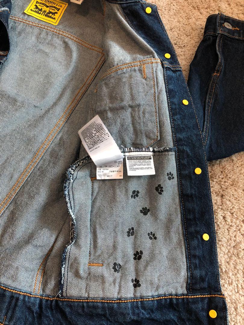 levi's x peanuts denim jacket