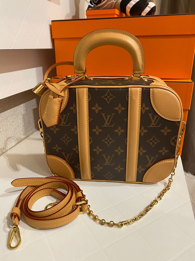Louis Vuitton mini luggage bag (runway piece) (Authentic), Luxury, Bags