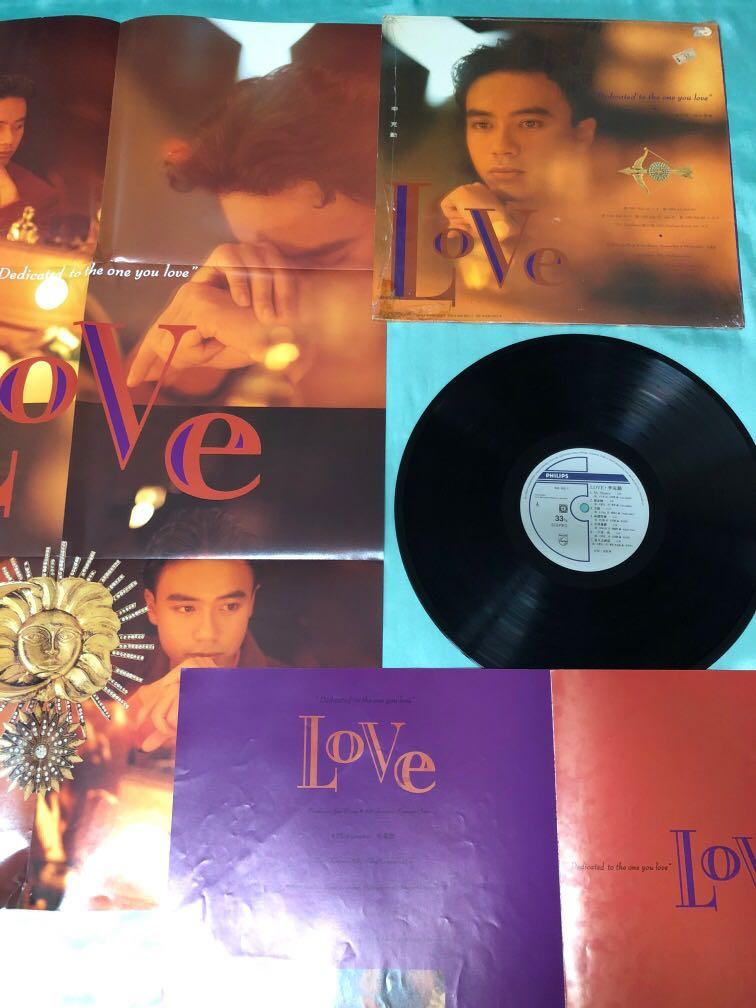 李克勤「Love」初回版 レコードLP