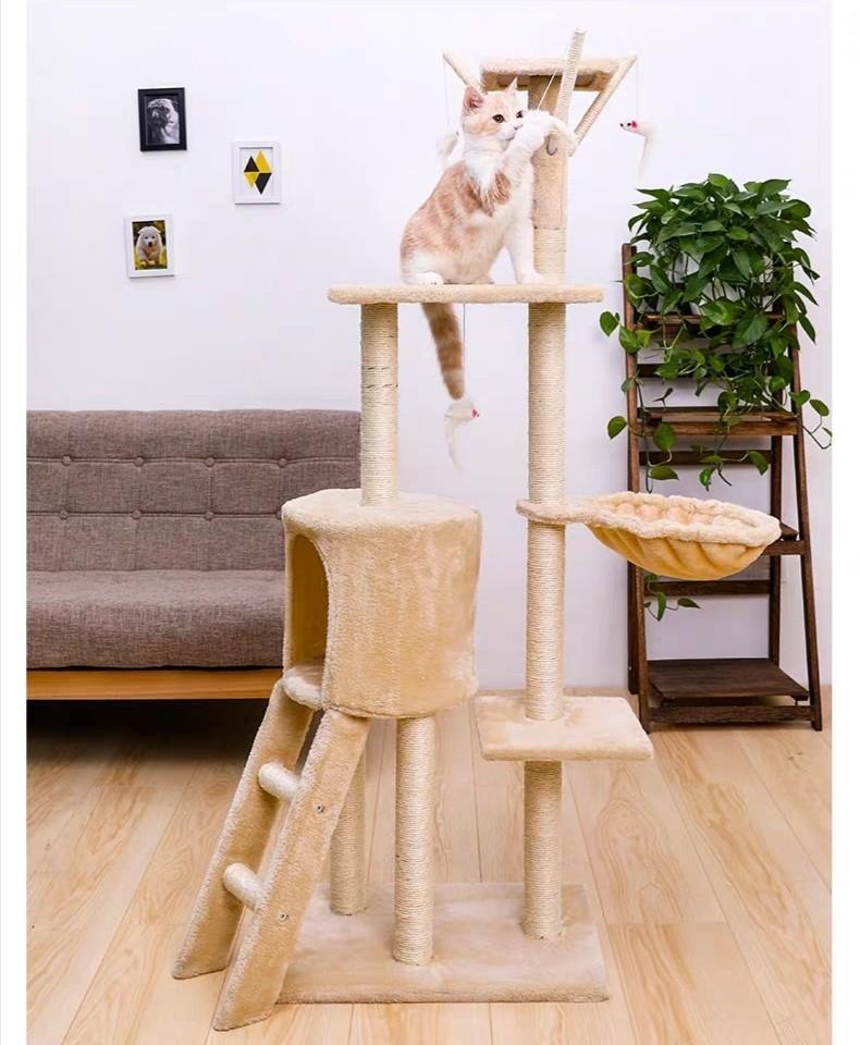 Luxury cat tower cat condo Pet Supplies Homes Other Pet