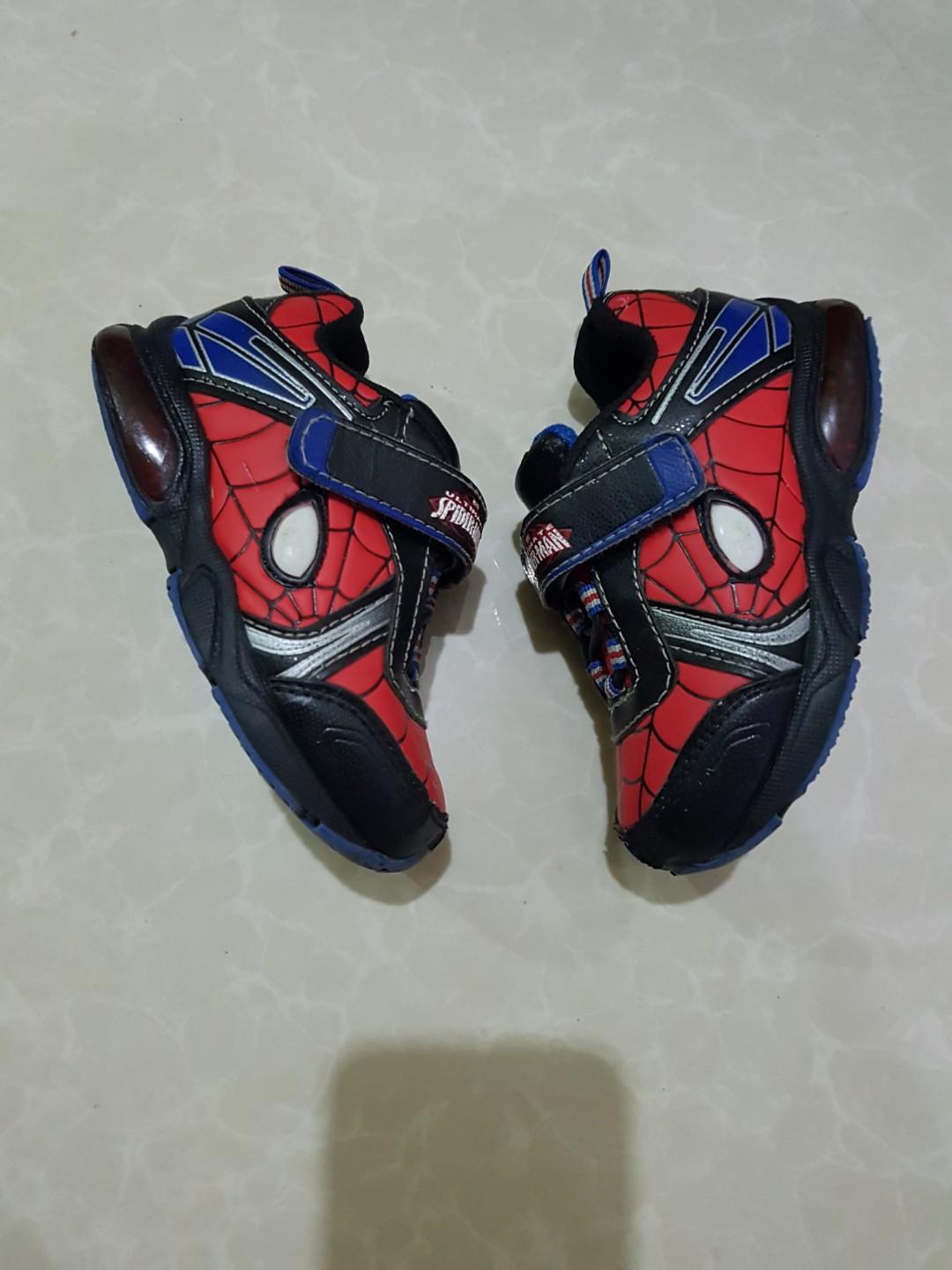 spiderman light up shoes