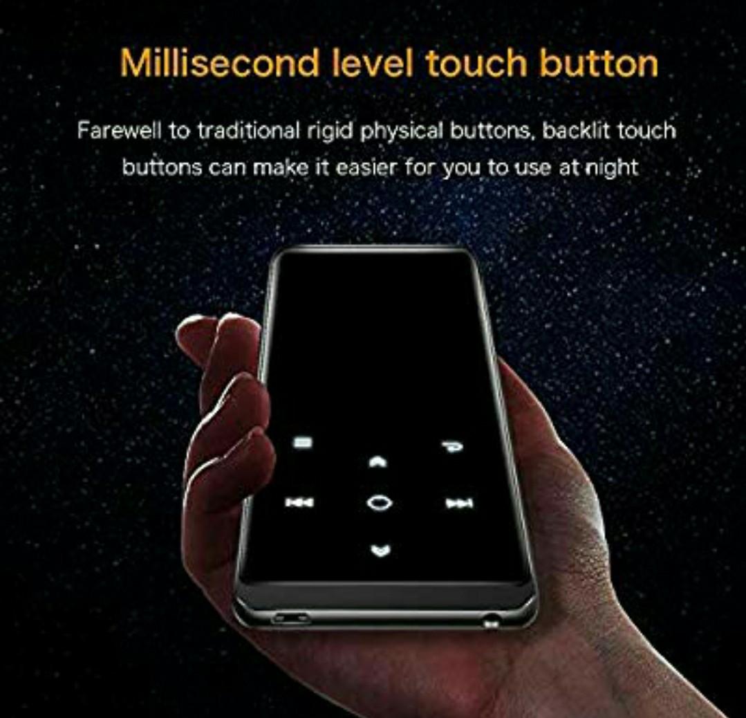 Mibao M200 16GB Wireless Bluetooth 4.0 MP3 Music Radio Player, Audio