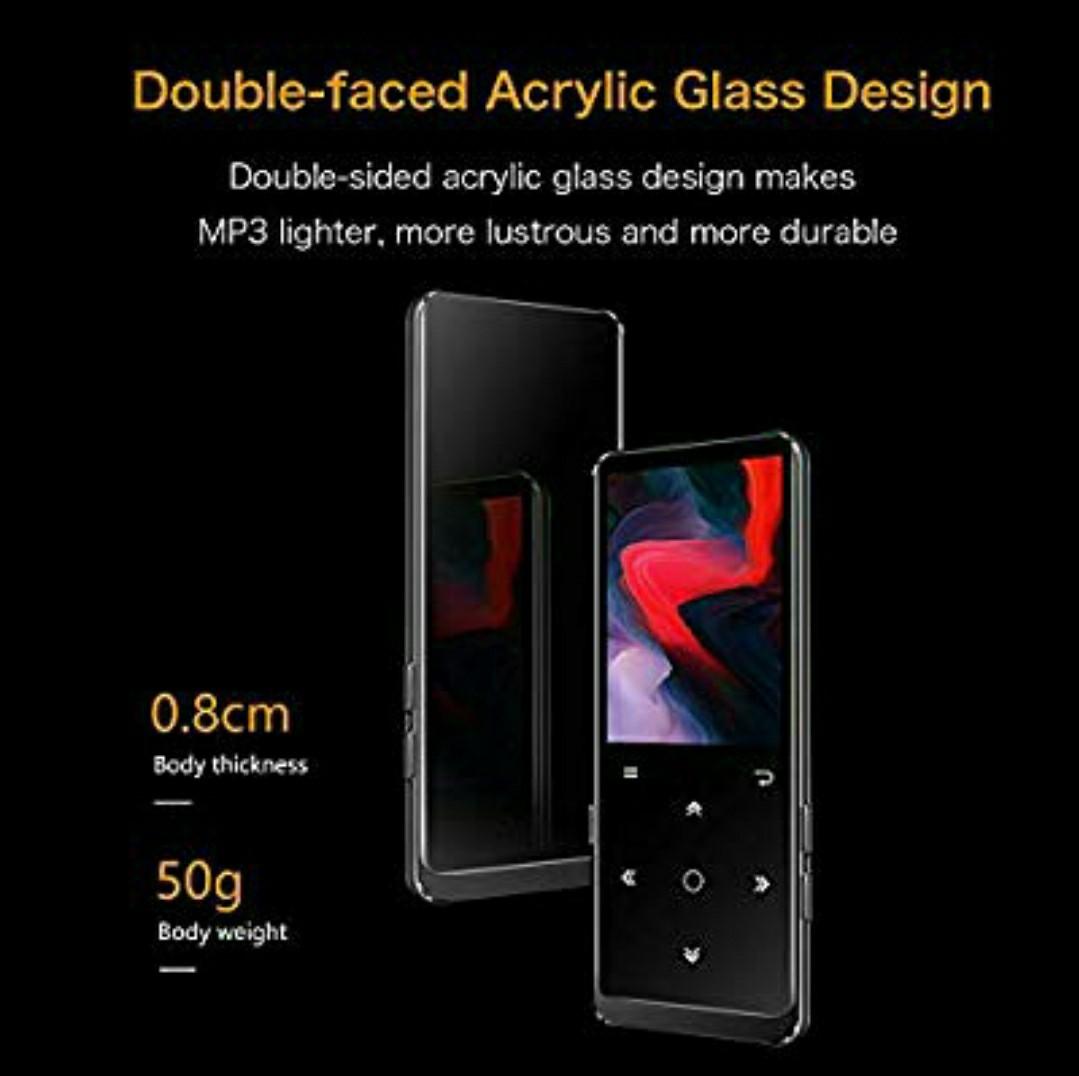 Mibao M200 16GB Wireless Bluetooth 4.0 MP3 Music Radio Player, Audio