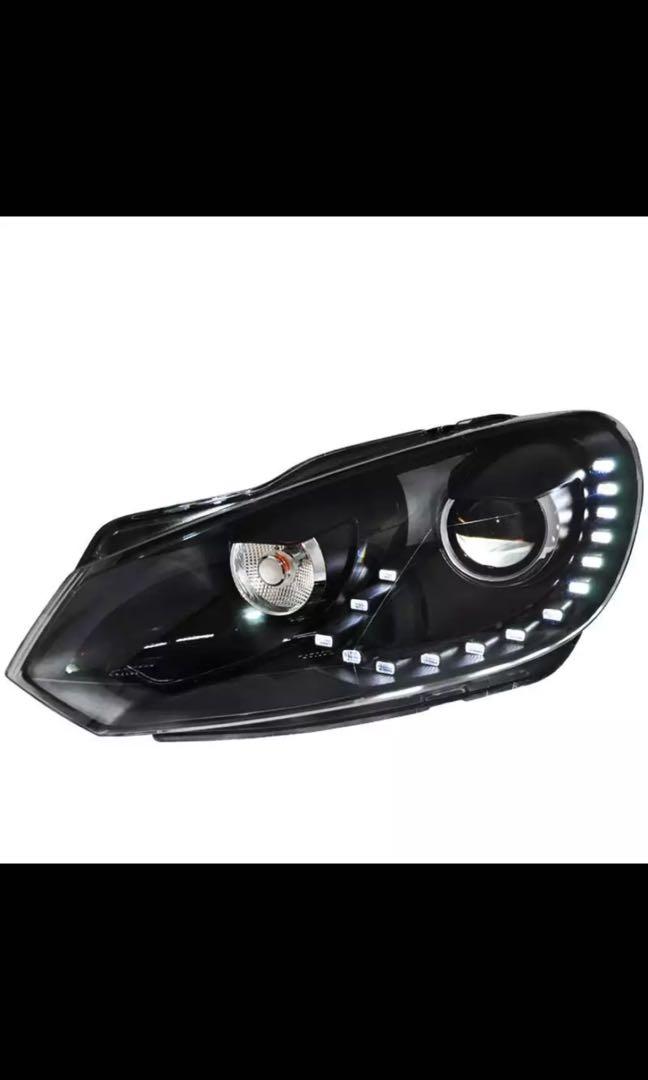 Mk6 Golf aftermarket headlight, Car Accessories, Accessories on Carousell