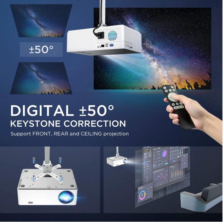 (N) READY STOCK!! Bomaker Parrot 1 Native 1080P 6000 lumens Video ...