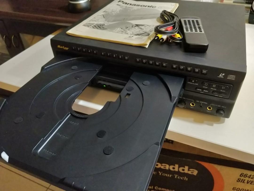 NEVER USED Panasonic Multi Laser Disc Player LXK700, TV & Home