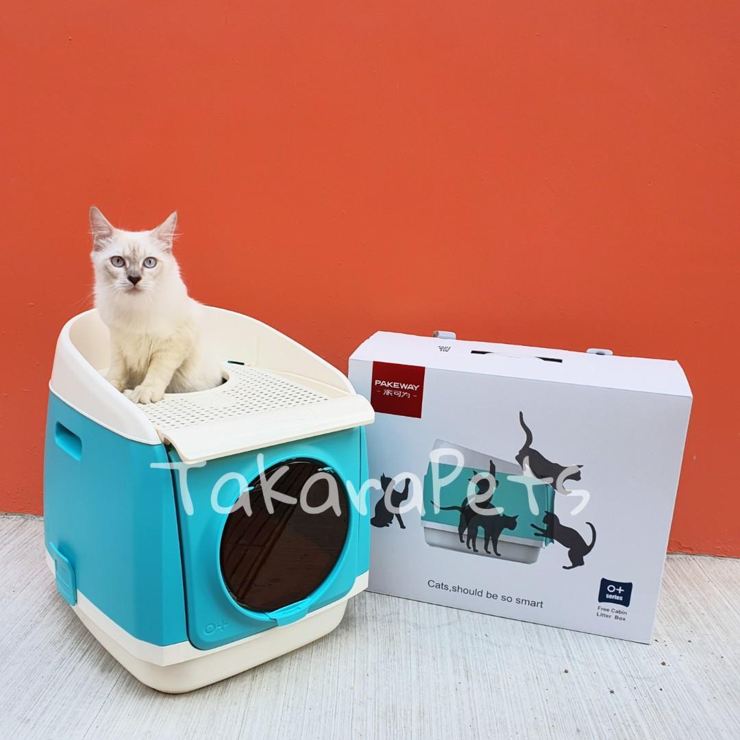 No Mess Cat Litter Box, Pet Supplies, For Cats, Cat Accessories on