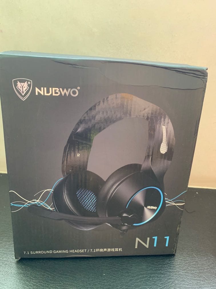 Nubwo N11 Gaming Headset Toys Games Video Gaming Gaming Accessories On Carousell