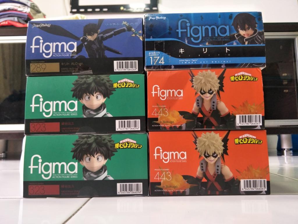 Original Sword Art Online My Hero Academia Figma Toys Games Action Figures Collectibles On Carousell