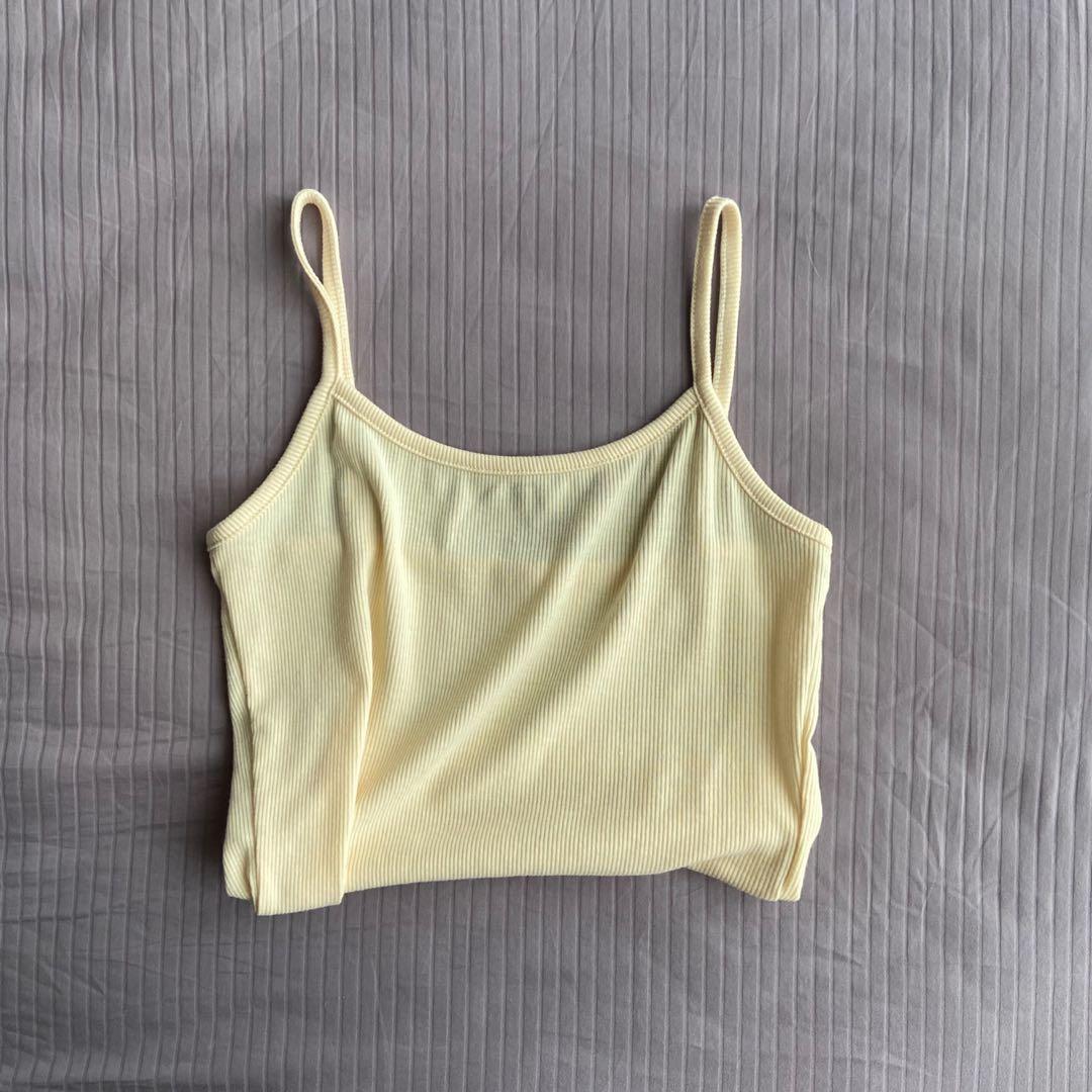 pale yellow camisole