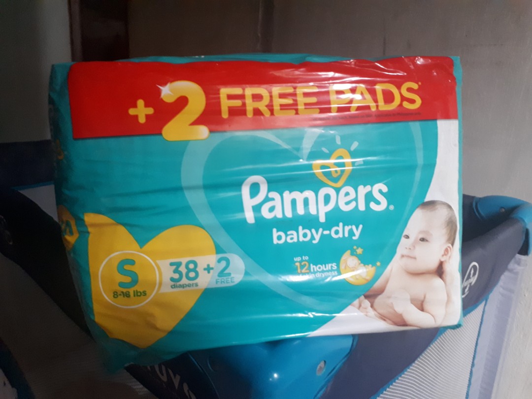 pampers baby dry small