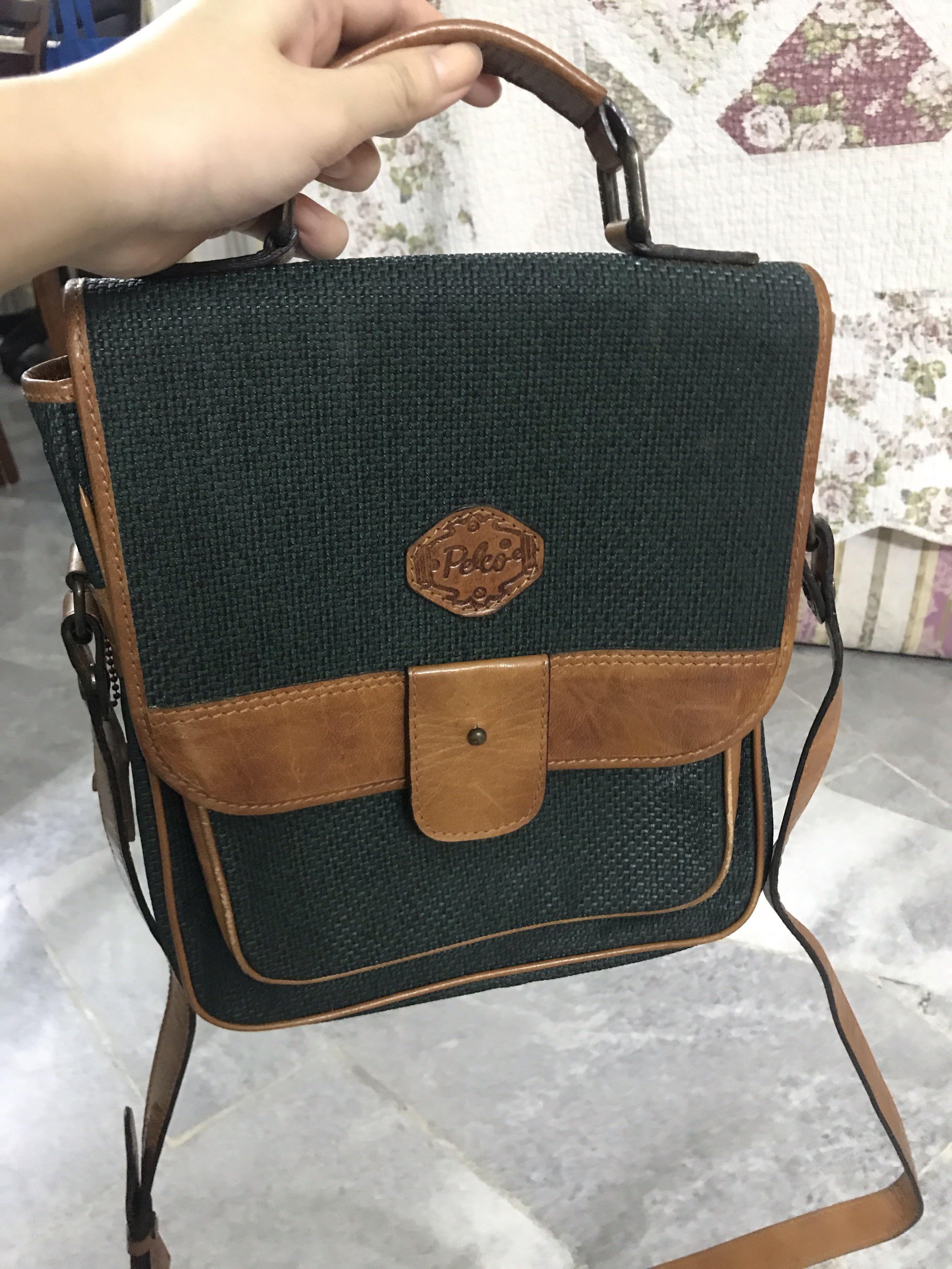 Pelco leather handbag deals