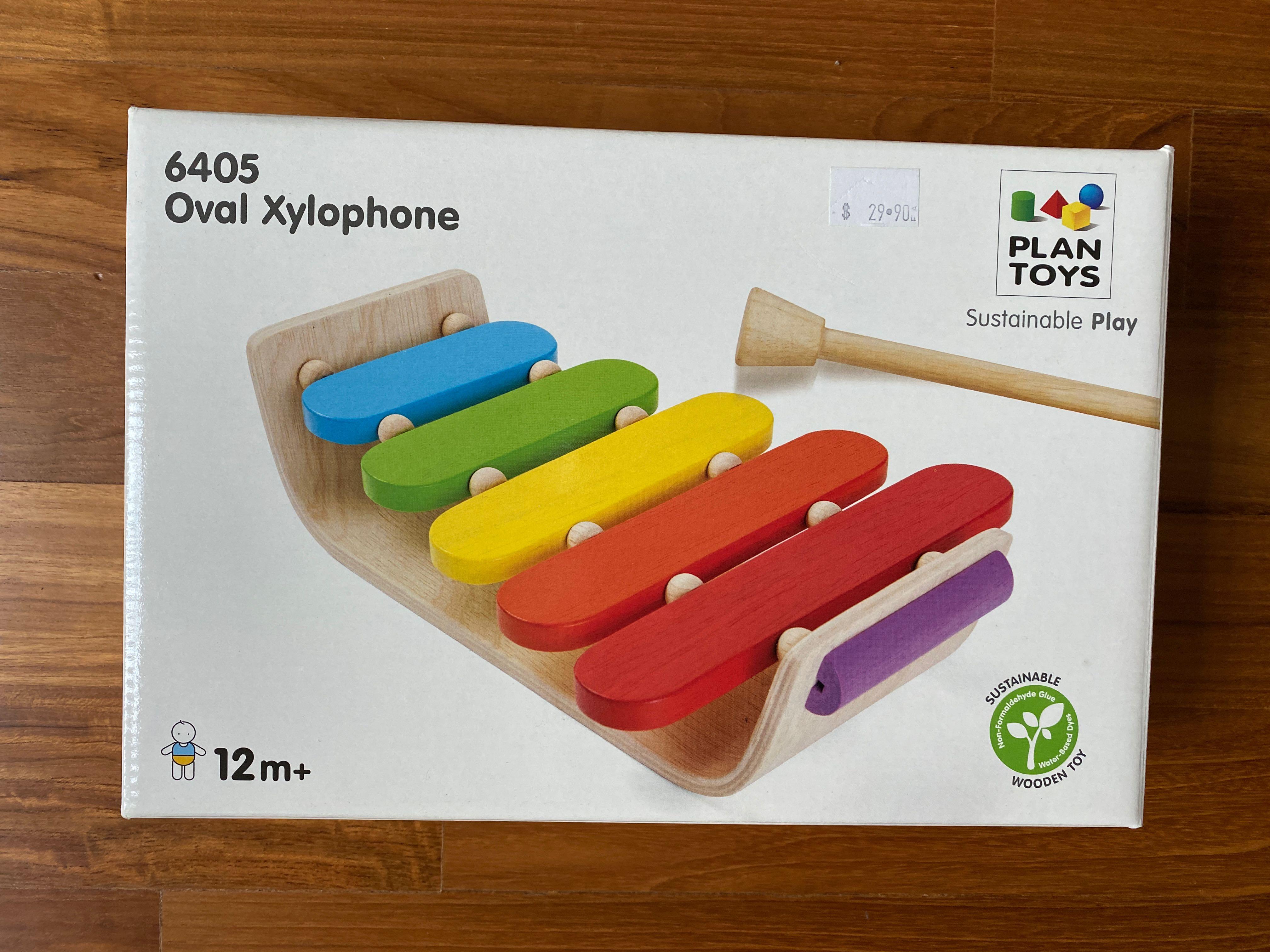 plan toys oval xylophone