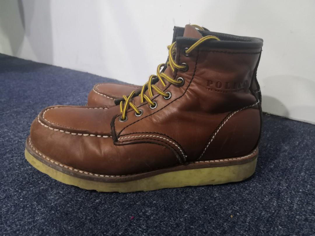 Police best sale safety shoes