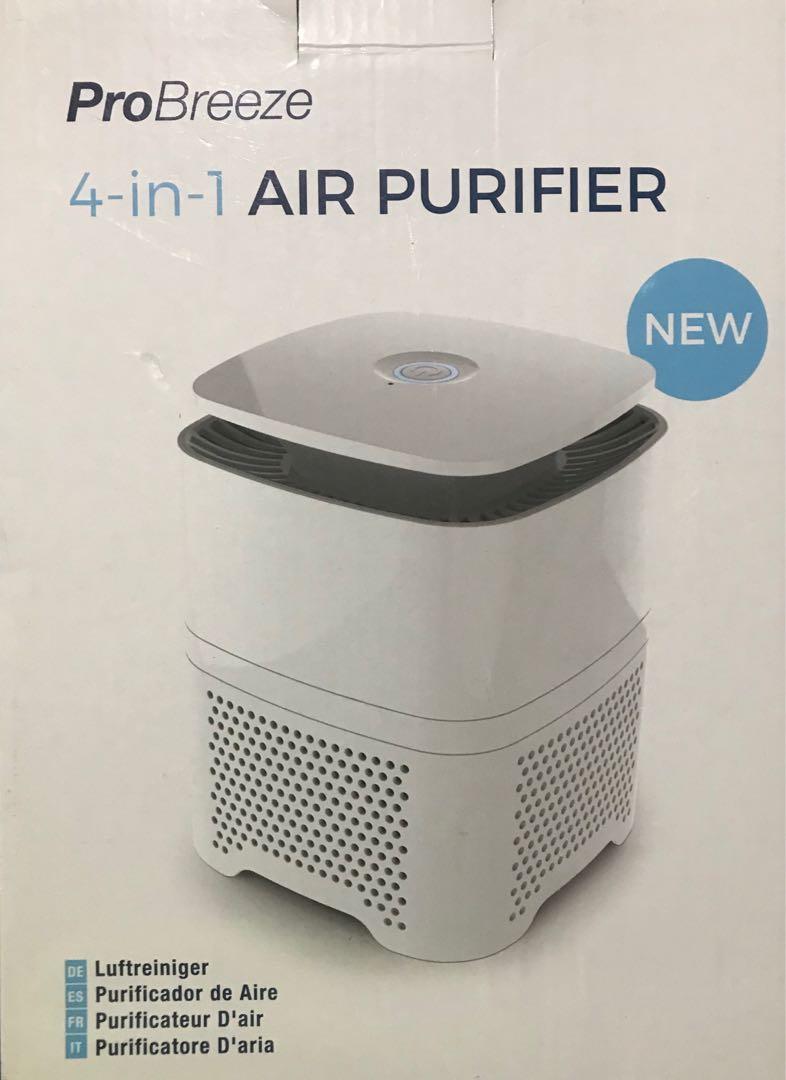 Pro Breeze Air Purifier 4 In 1 Home Appliances Cooling Air Care On Carousell