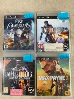 PS3 Games - cheap in good condition