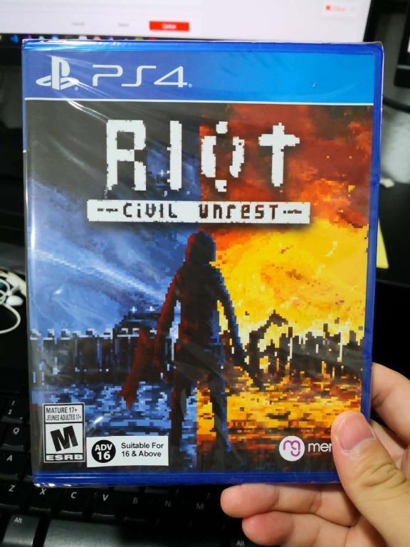 Ps4 Riot Civil Unrest All Region Toys Games Video Gaming Video Games On Carousell