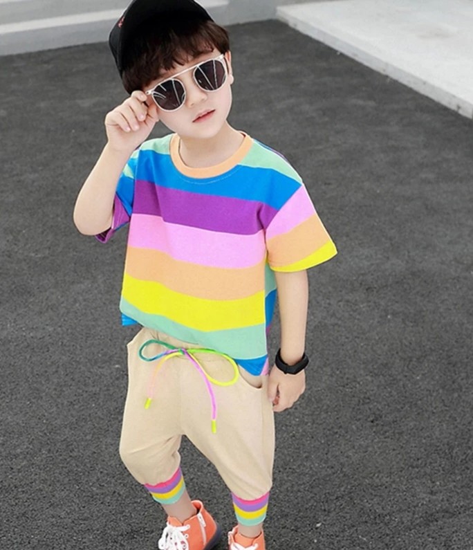 Rainbow boy clothing hotsell
