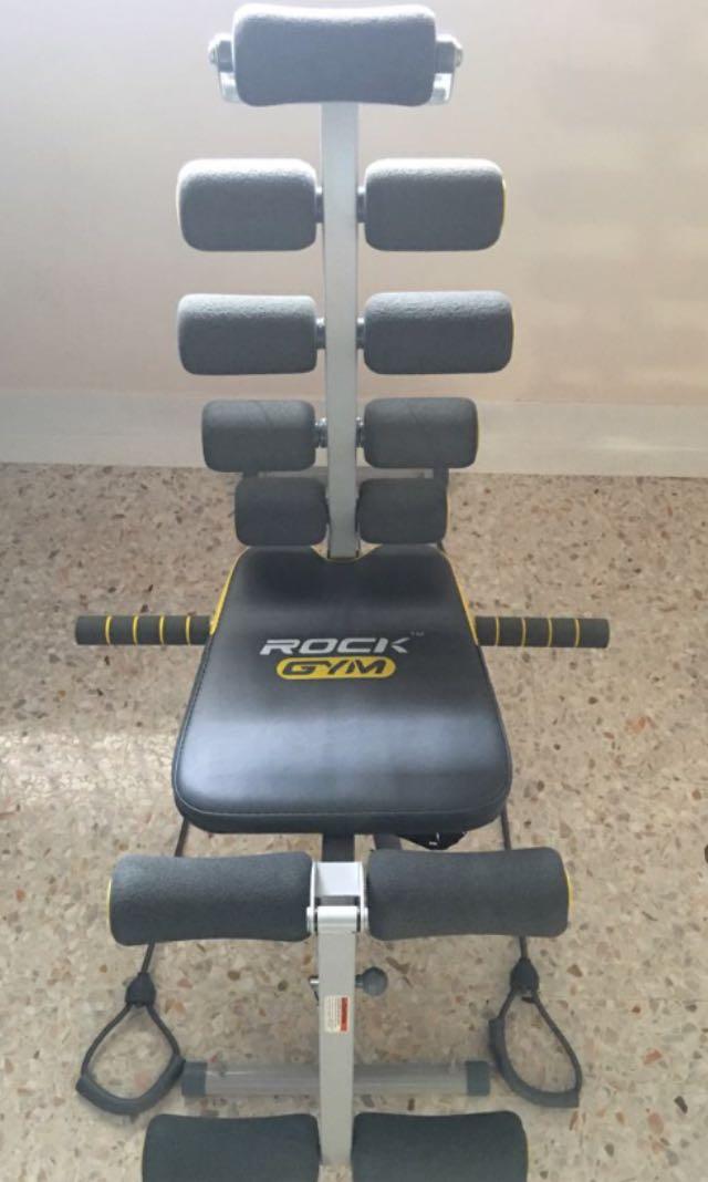 Rock gym bench clearance