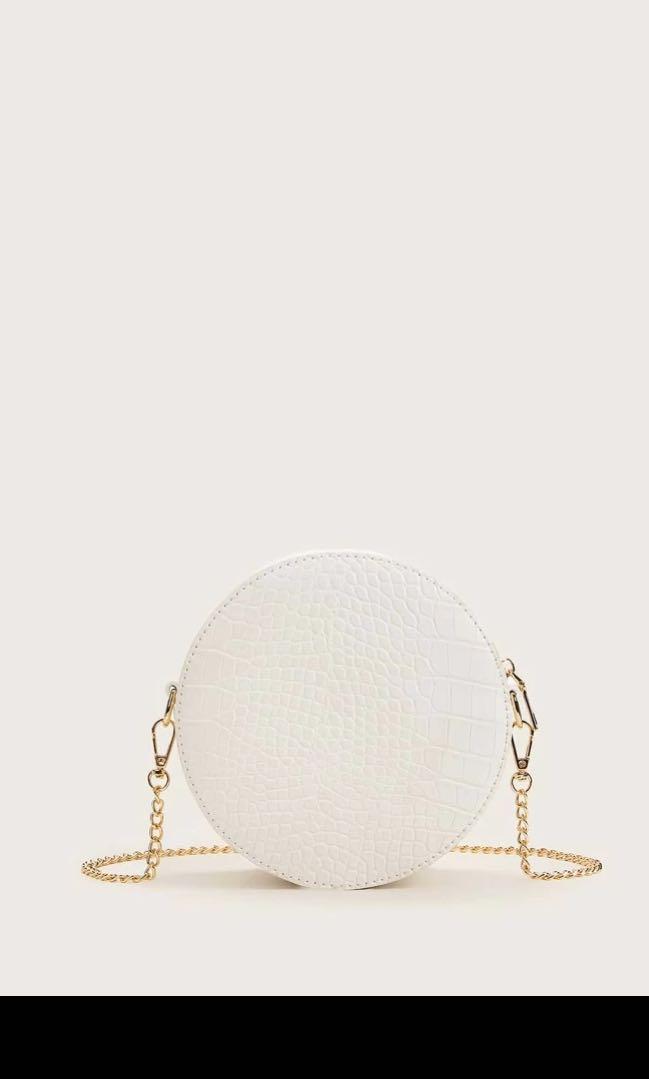 round croc bag