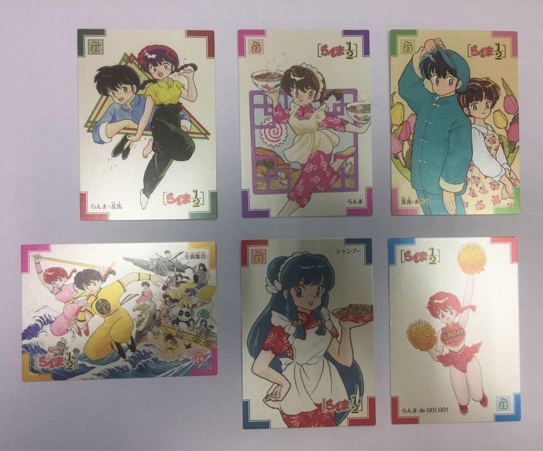 高橋留美子rumic World Collection Card 亂馬6張 玩具 遊戲類 Board Games Cards Carousell 高橋留美子rumic World Collection Card 亂馬6張 玩具 遊戲類 Board Games Cards Carousell