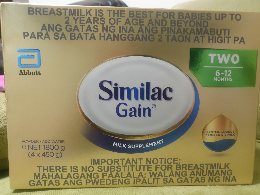 Similac gain two sale