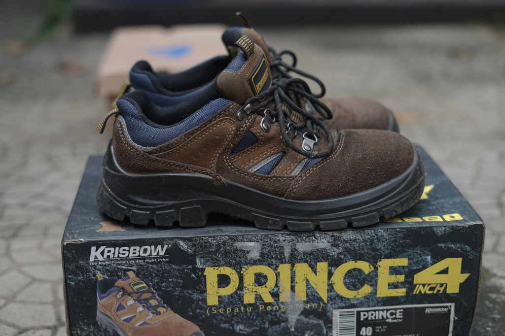 Sepatu Safety Shoes Krisbow Prince 4 Original With Box Fesyen Pria Sepatu Sepatu Boot Di