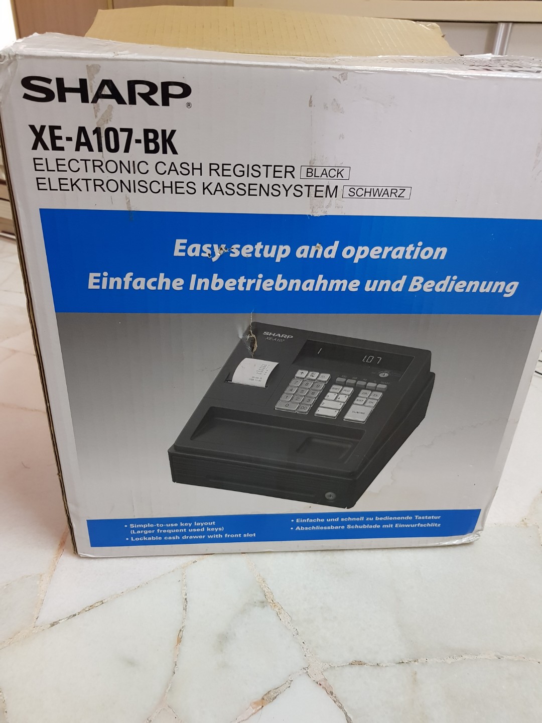 SHARP CASH REGISTER, TV & Home Appliances, Washing Machines and Dryers