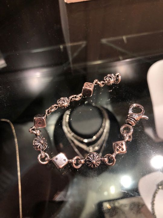 Chrome hearts new arrivals dice necklace