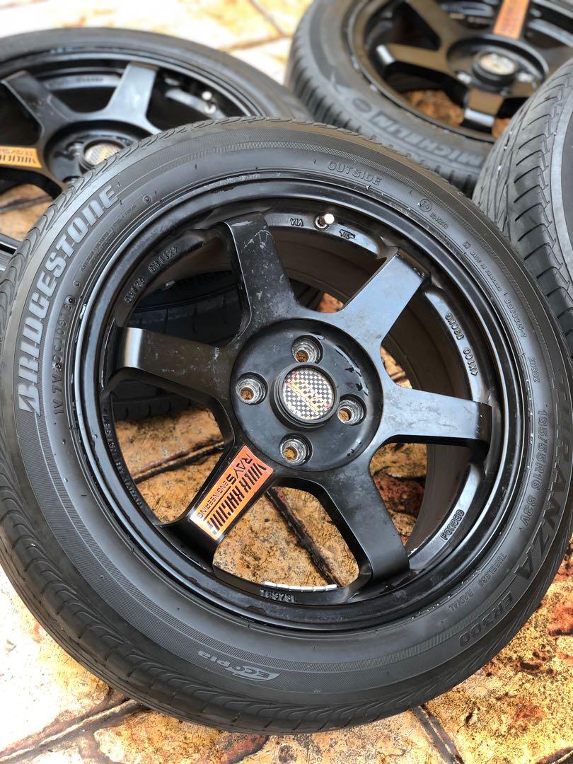 Sport Rim TE37 SL 16, Auto Accessories on Carousell