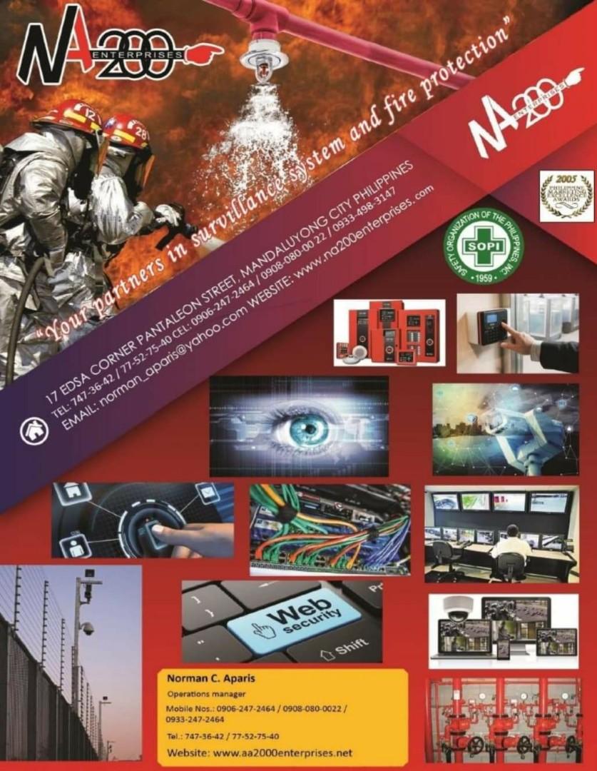 Sprinkler System Cctv Construction Industrial Construction Building Materials On Carousell