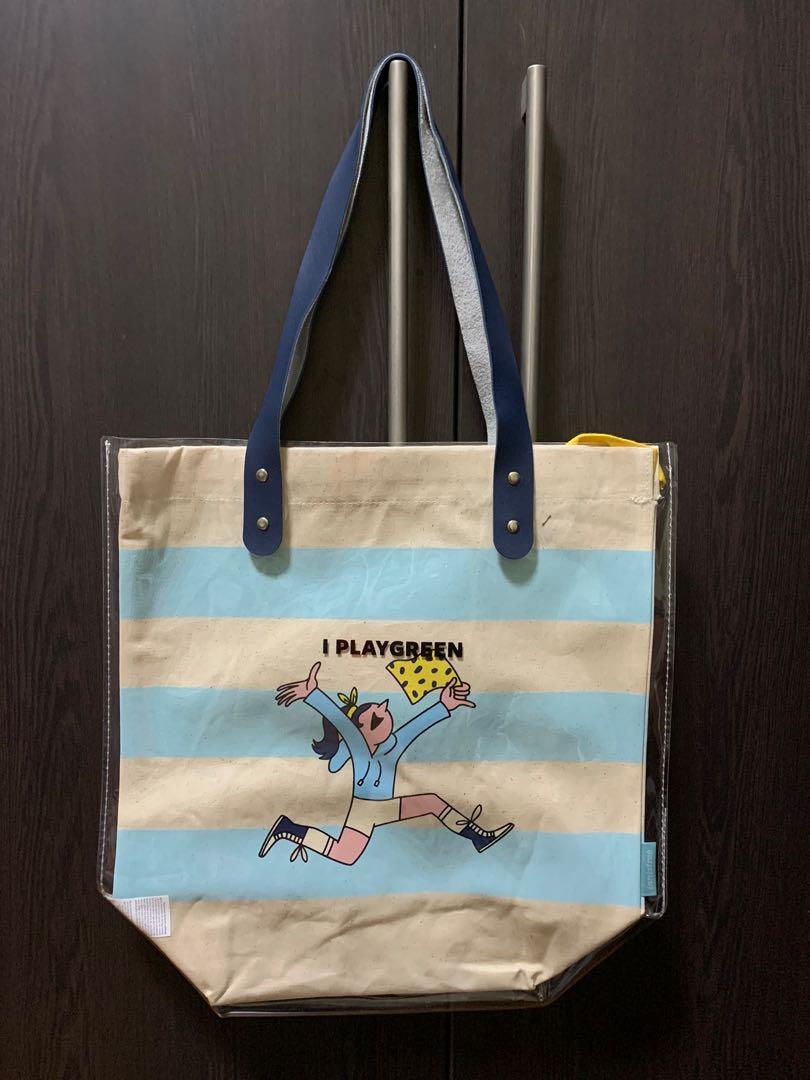 striped tote handbags