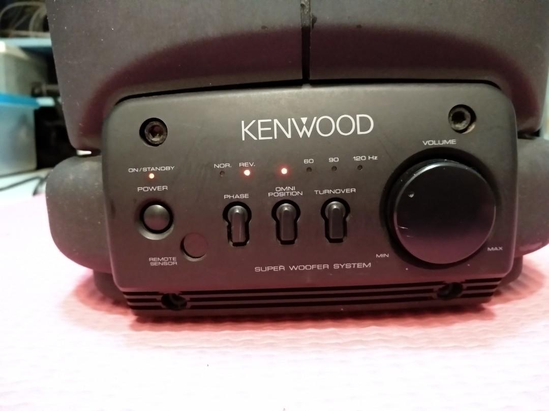 Subwoofer Kenwood SW500 超低音, 音響器材, Soundbar、揚聲器、藍牙喇叭、耳擴 Carousell