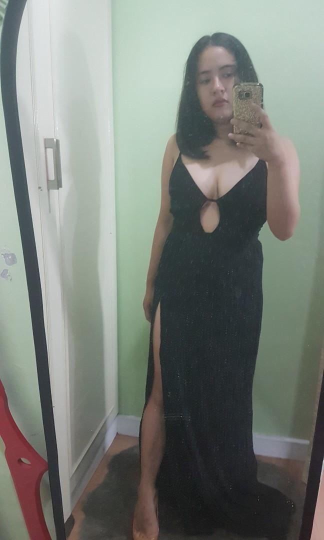 Super sexy black maxi dress Women s Fashion Dresses Sets