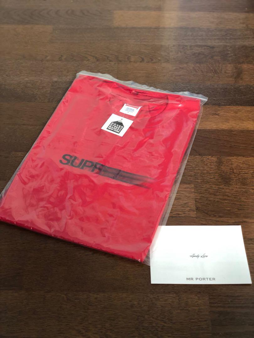 Supreme motion logo tee black store