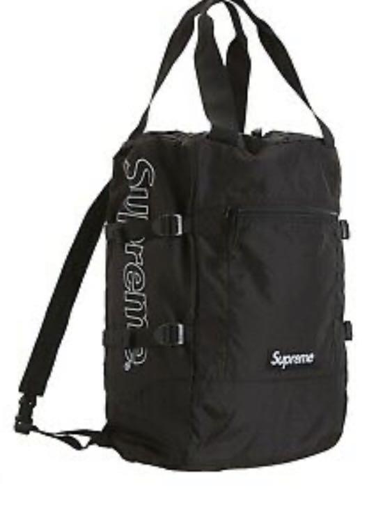 supreme backpack tote