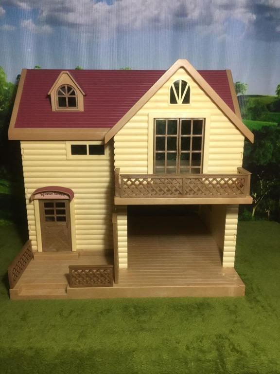 sylvanian families lakeside lodge