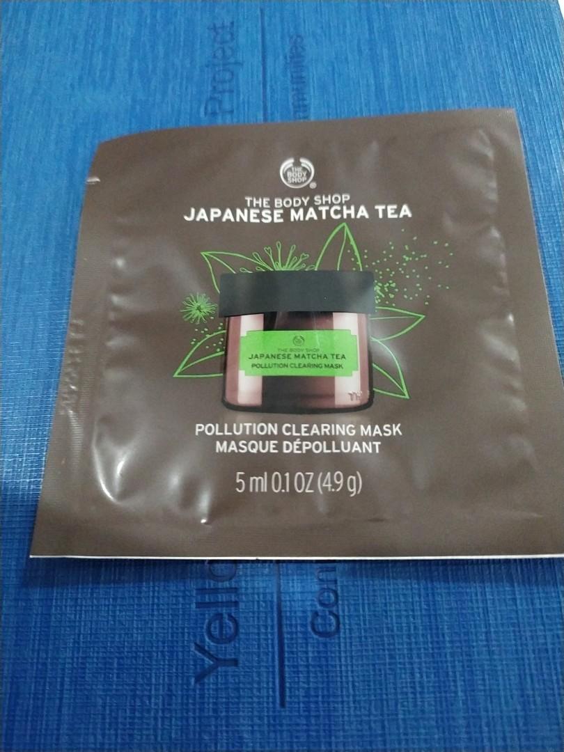 The Body Shop Japanese Matcha Tea Mask Sample, Health & Beauty, Face