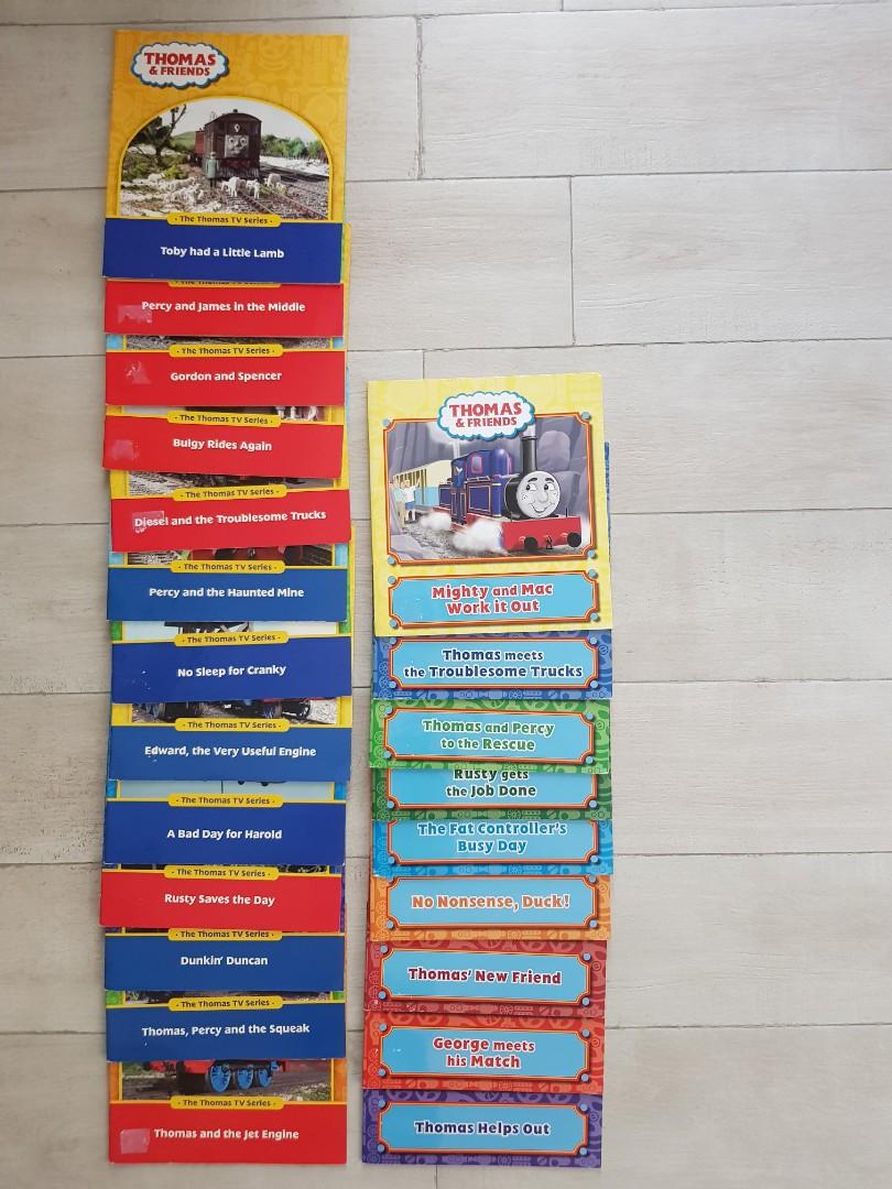 Thomas Friends Books Baby Kids Book The Thomas Tv Series 22 Books Books Children S Books On Carousell