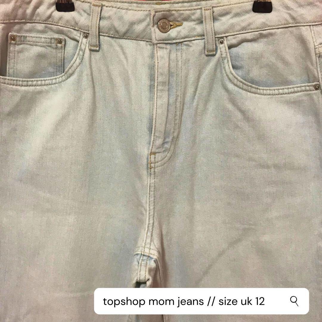 size 12 in topshop jeans