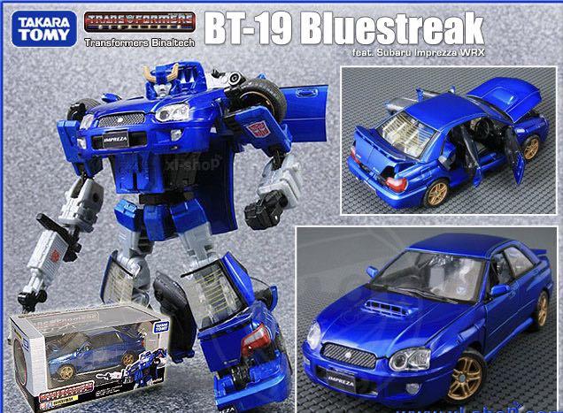 Transformers QTF QT16 Blue Streak Subaru WRX STi Japan 