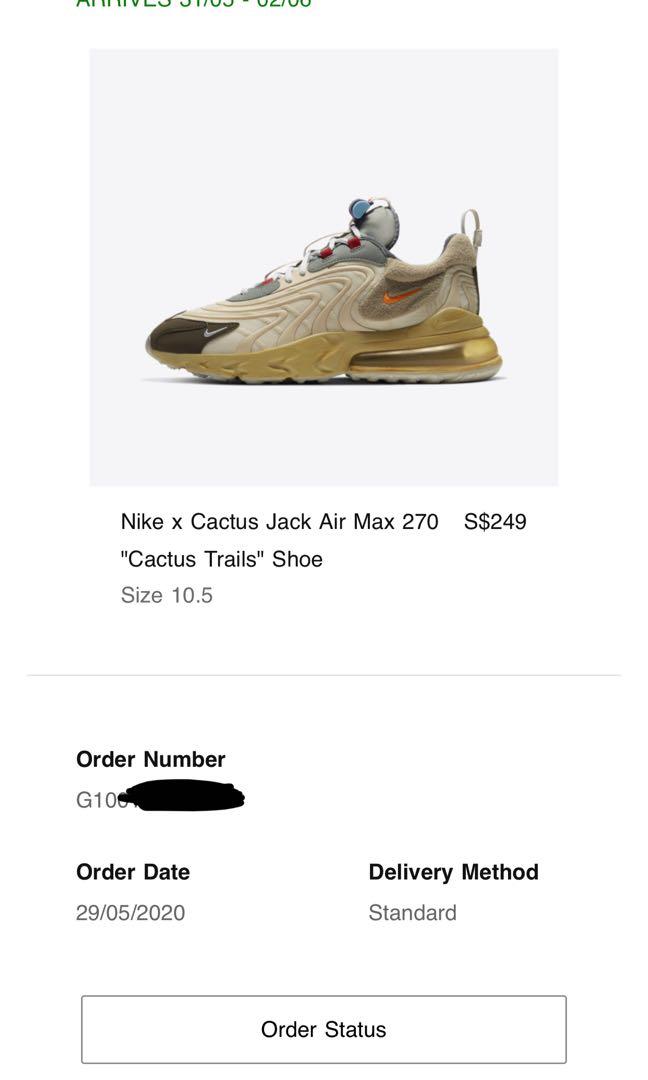 air max 270 cactus jack