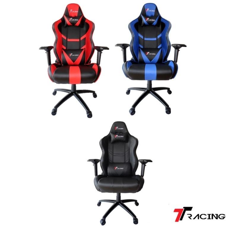 TTRACING GAMING CHAIR ROYALE TTRROYALE 001 BLK RED TTRROYALE