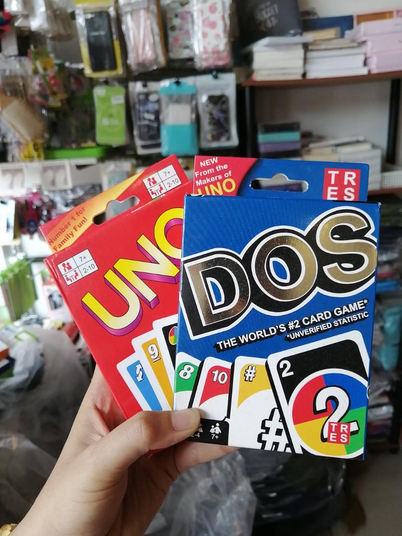 Uno Dos play cards, Hobbies & Toys, Toys & Games on Carousell